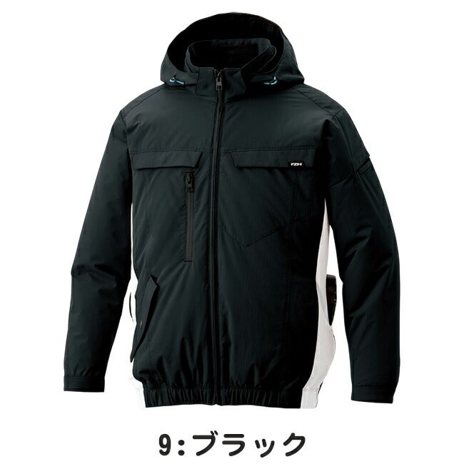 【2026年24V日本製バッテリー＆ファン付き】サンエスSUN-S空調風神服空調ウェア【KF92631】長袖ブルゾン