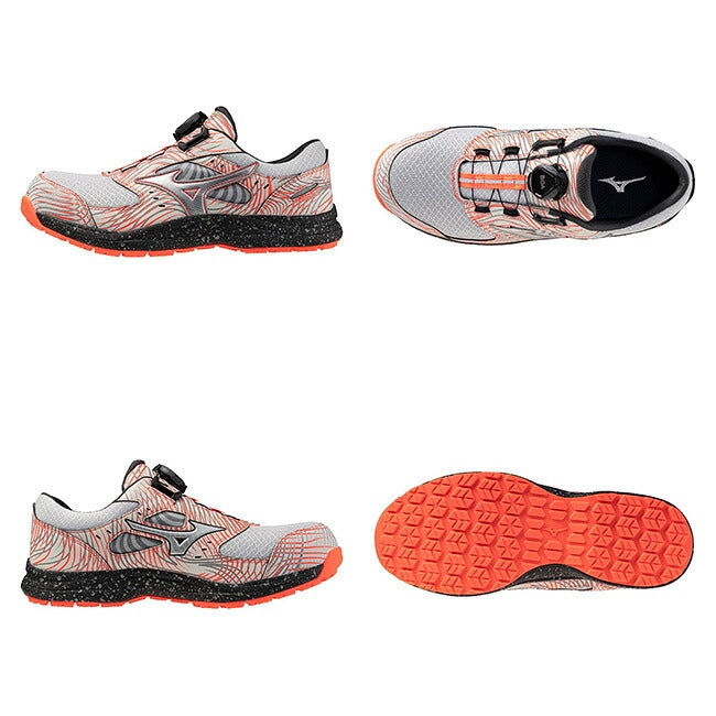 ミズノmizuno安全靴作業靴【F1GA2615】オールマイティLS353LBOA(ダイヤル／ローカット)